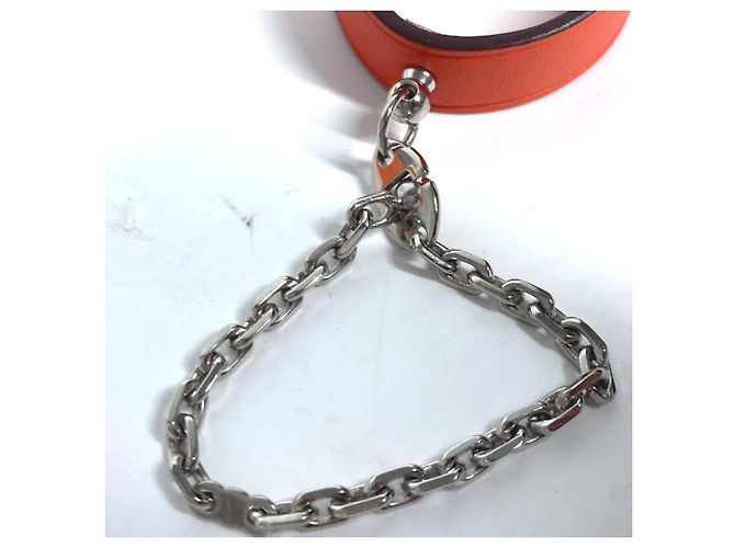 Porta guanti charm Kelly di Hermès Arancione - vista 6