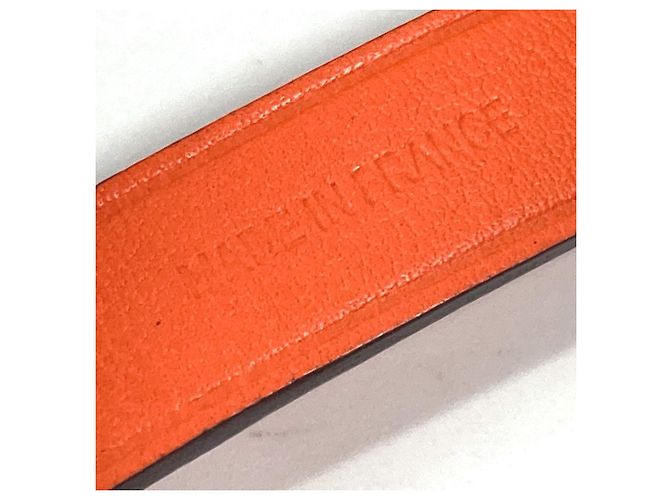 Porta guanti charm Kelly di Hermès Arancione - vista 8
