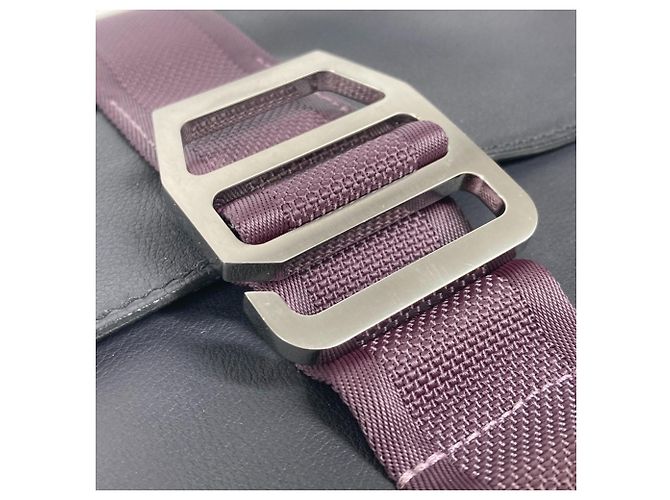 Hermès Borsa Clutch Hermes City Slide Blu navy - vista 9