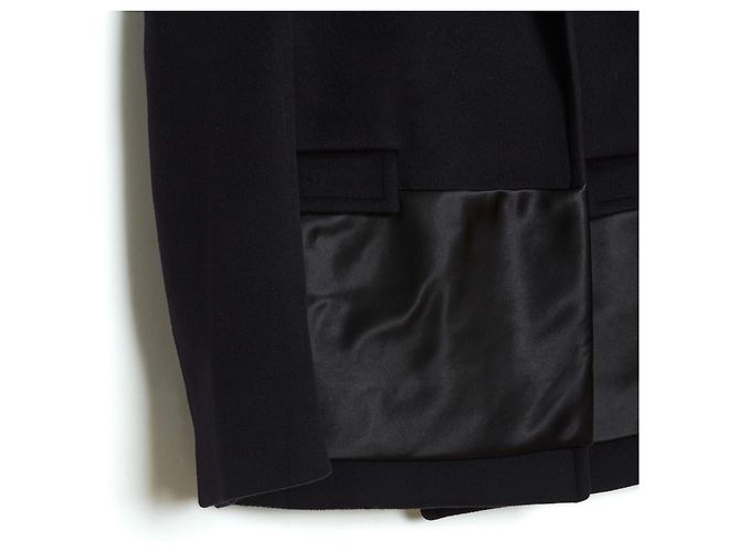 Céline di Phoebe Philo PF14 Giacca Caban FR38 Nero Giacca Pea US8 Celine - vista 2