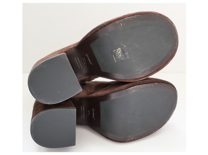 Marsèll Botas de plataforma Marsell Tacplat marrones Castaño - vista 5
