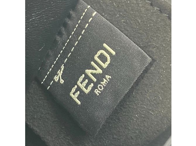 Portachiavi Fendi Minibox Bag Charm Nero - vista 11