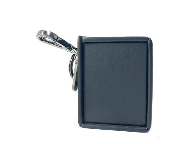 Portachiavi Fendi Minibox Bag Charm Nero - vista 3
