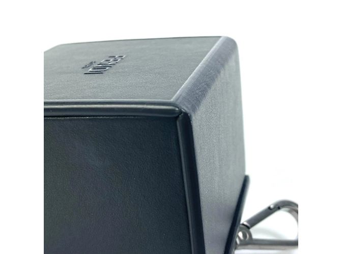 Portachiavi Fendi Minibox Bag Charm Nero - vista 6