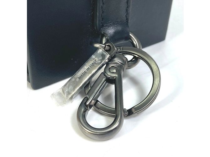 Portachiavi Fendi Minibox Bag Charm Nero - vista 8