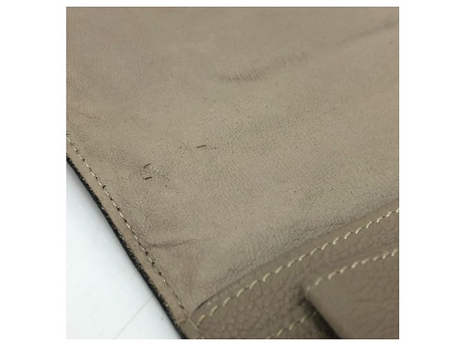 Hermès Hermes Dogon GM Langbörse aus beigem Togo-Leder - Ansicht 8