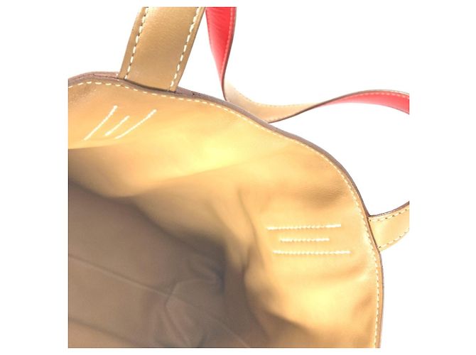 Borsa tote Bicolor Double Sens 28 di Hermès Rosa Beige - vista 10