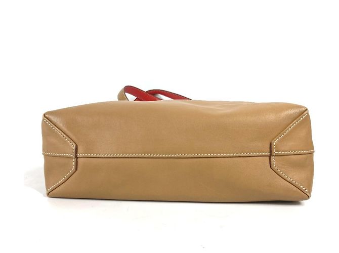 Borsa tote Bicolor Double Sens 28 di Hermès Rosa Beige - vista 14