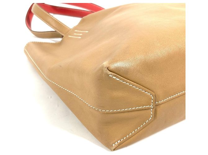 Borsa tote Bicolor Double Sens 28 di Hermès Rosa Beige - vista 16