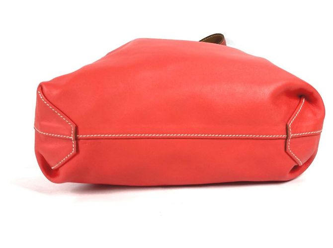 Borsa tote Bicolor Double Sens 28 di Hermès Rosa Beige - vista 4
