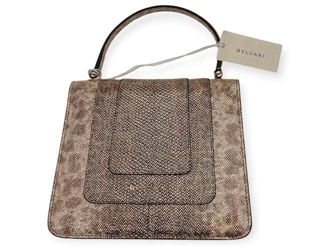 Borsa a tracolla Bulgari Serpenti Forever Argento - vista 2