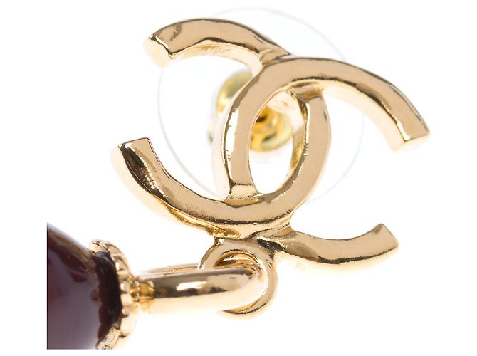 Gioielli CHANEL CC in Metallo Marrone - 102082 - vista 4