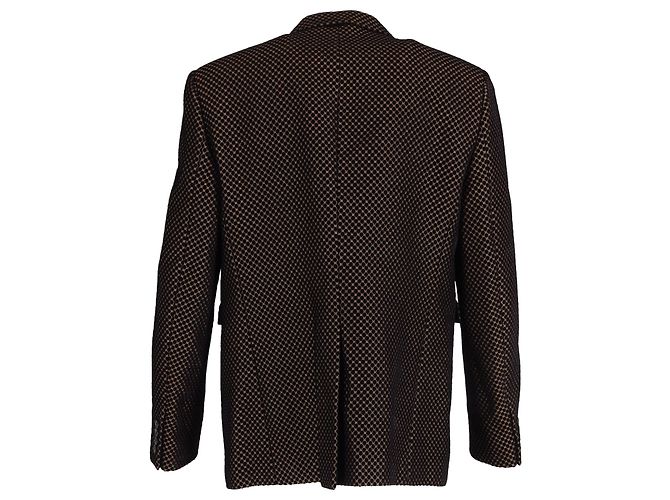 Saint Laurent Tuxedo Blazer in Multicolor Polyamide Multiple colors - view 3