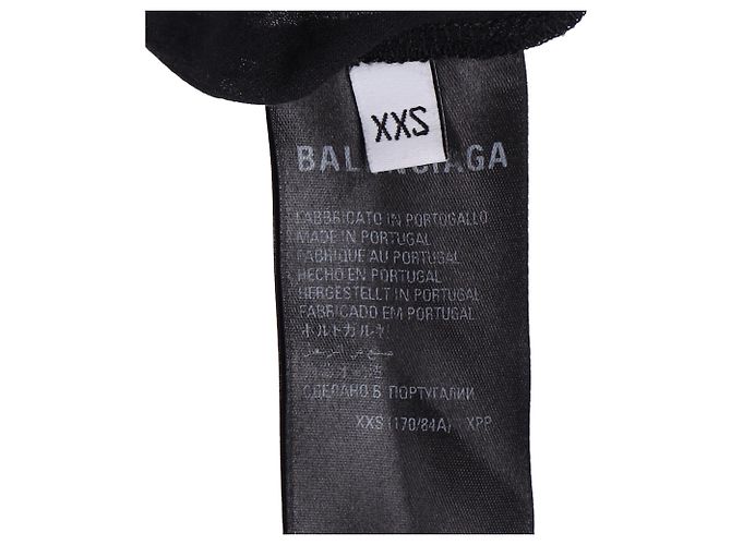 Everyday Camiseta de manga larga ajustada Balenciaga en algodón gris - vista 5
