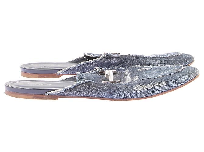 Mule e zoccoli Tod's T.EU 42 Tessuto - vista 2