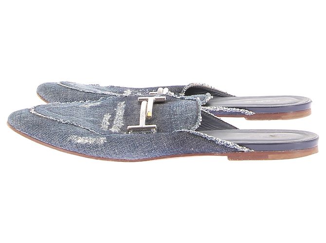 Mule e zoccoli Tod's T.EU 42 Tessuto - vista 3