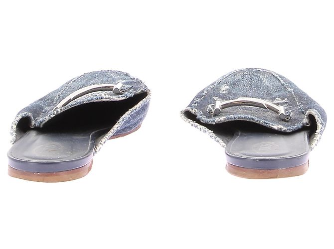 Mule e zoccoli Tod's T.EU 42 Tessuto - vista 5