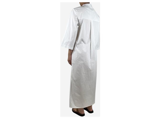 Autre Marque Vestido midi blanco Matteau - talla UK 6 - vista 2