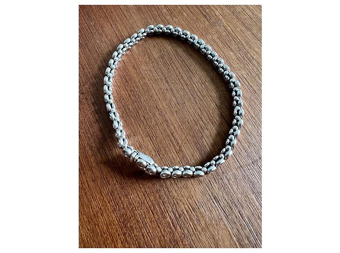 Autre Marque Bracciale tennis in oro bianco 14k e diamante 1,30 ct Argento - vista 15