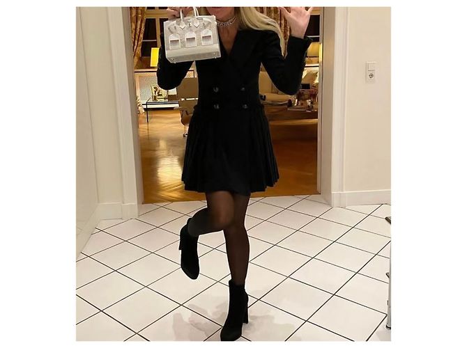 Cambon Chanel Kleid Mantel 2020 Schwarz - Ansicht 14