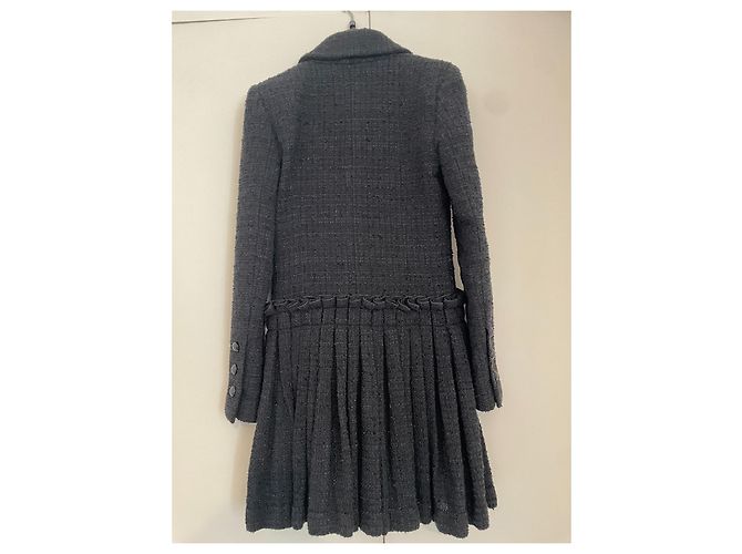 Cambon Chanel Kleid Mantel 2020 Schwarz - Ansicht 3