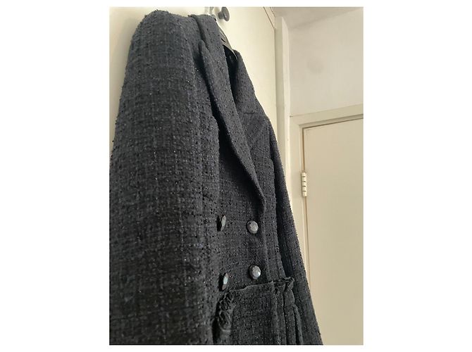 Cambon Chanel Kleid Mantel 2020 Schwarz - Ansicht 4