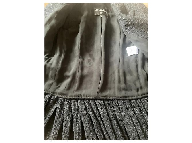 Cambon Chanel Kleid Mantel 2020 Schwarz - Ansicht 7