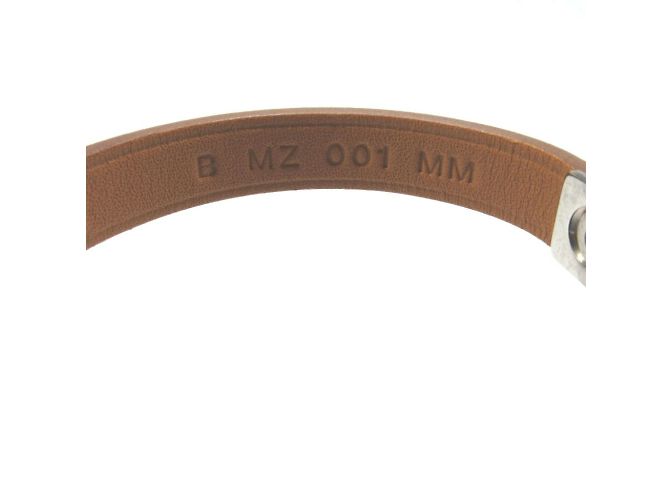 Hermès Pulseira de charme Rival Hermes em couro Swift - vista 5