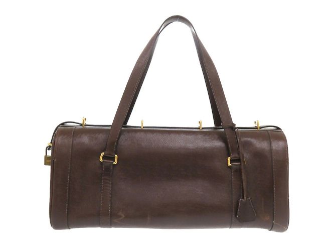 Hermès Borsa Boston in pelle marrone Hermes - vista 2