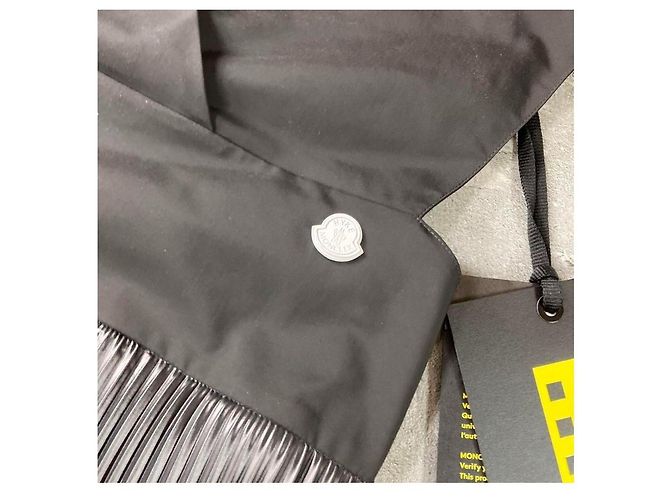 Moncler 4 Moncler Hyke Plissee Midi Kleid Schwarz - Ansicht 6