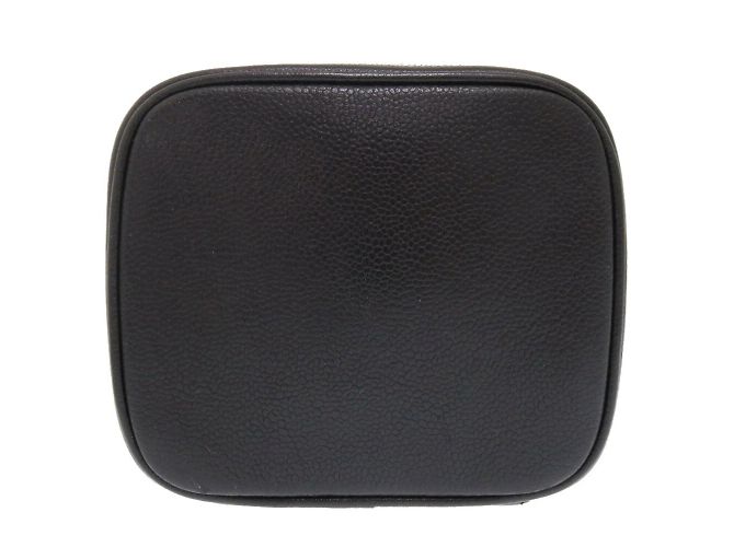 Borsa Vanity Nera in Pelle Caviar Chanel Nero - vista 4