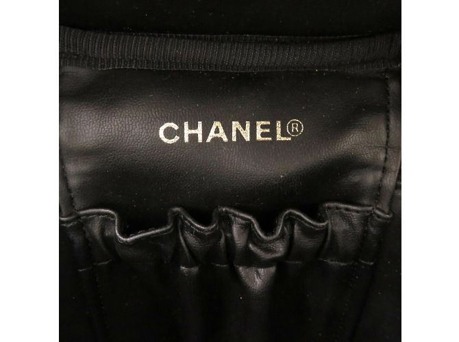 Borsa Vanity Nera in Pelle Caviar Chanel Nero - vista 8