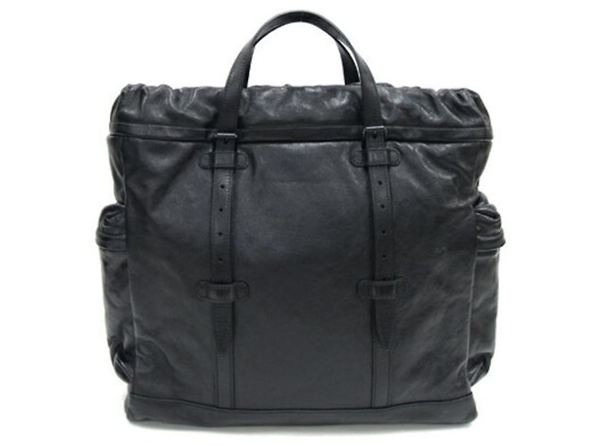 Borsa tote in pelle nera Gucci Nero - vista 2
