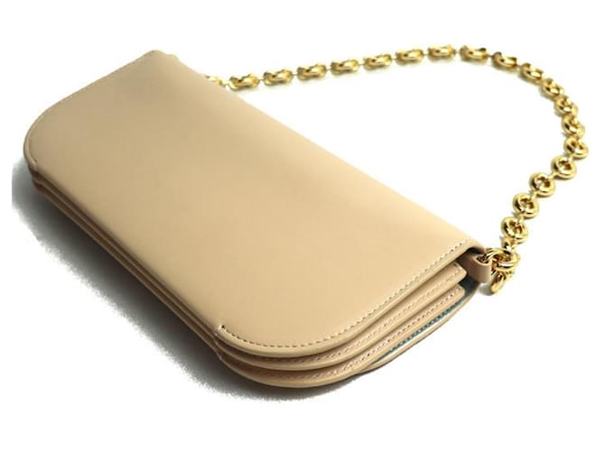 Borsa a catena lunga Loewe Goya Beige - vista 2