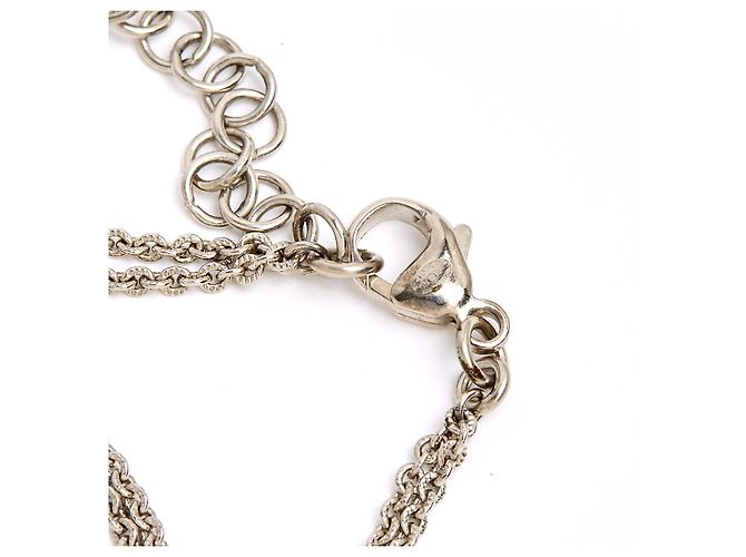 Collana Sautoir Chanel PE16 SS16 Monete d'Argento CC String - vista 6