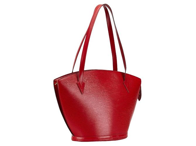 Borsa a Spalla Saint Jacques Epi Louis Vuitton Rosso - vista 2