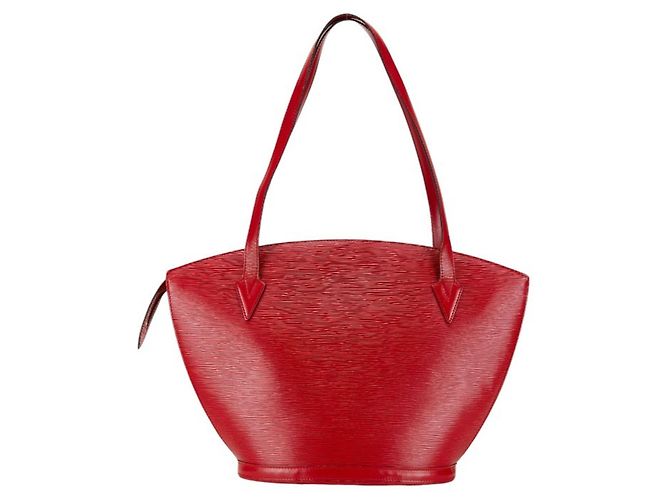 Borsa a Spalla Saint Jacques Epi Louis Vuitton Rosso - vista 3