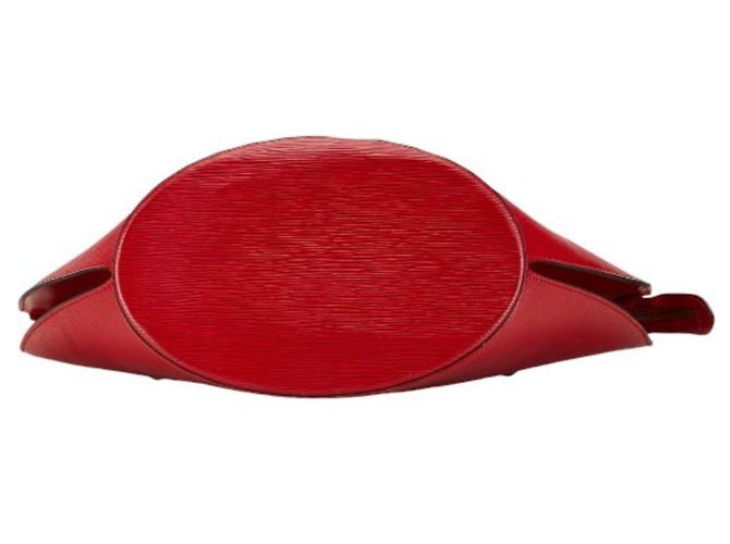 Borsa a Spalla Saint Jacques Epi Louis Vuitton Rosso - vista 4