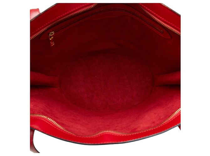 Borsa a Spalla Saint Jacques Epi Louis Vuitton Rosso - vista 8