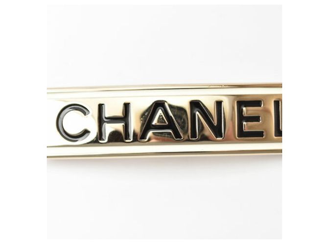 Fermaglio dorato Chanel D'oro - vista 3