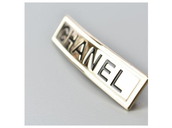 Fermaglio dorato Chanel D'oro - vista 4