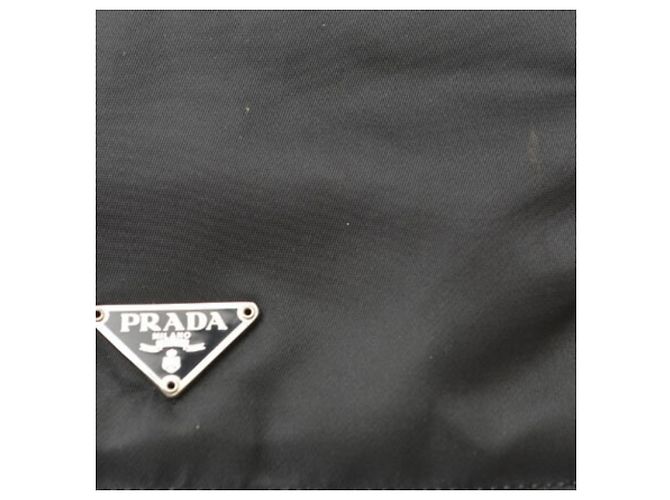 Pochette Piatta Prada in Nylon Nero - vista 3