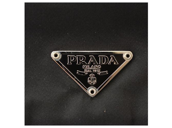 Pochette Piatta Prada in Nylon Nero - vista 4