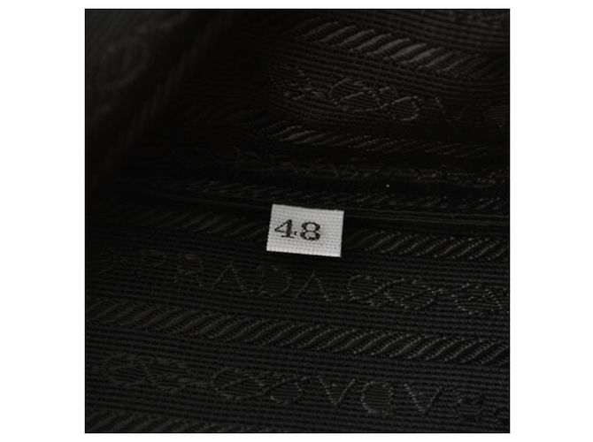 Pochette Piatta Prada in Nylon Nero - vista 8