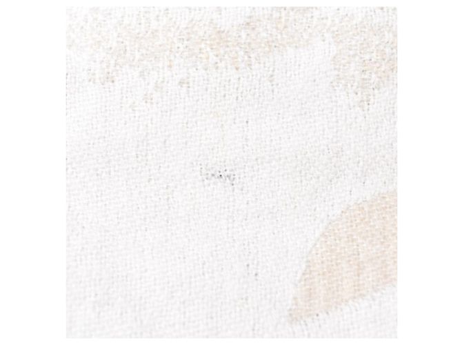 Couverture réversible Chanel Motif Mademoiselle CC Beige - vue 4