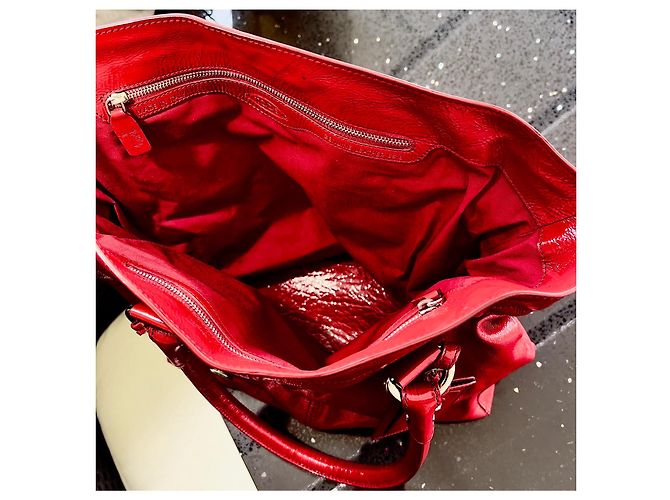 Borsa Tote in Pelle Tod's Rossa Rosso - vista 2