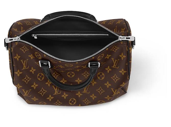 Louis Vuitton LV Speedy Soft 30 tracolla Marrone - vista 2