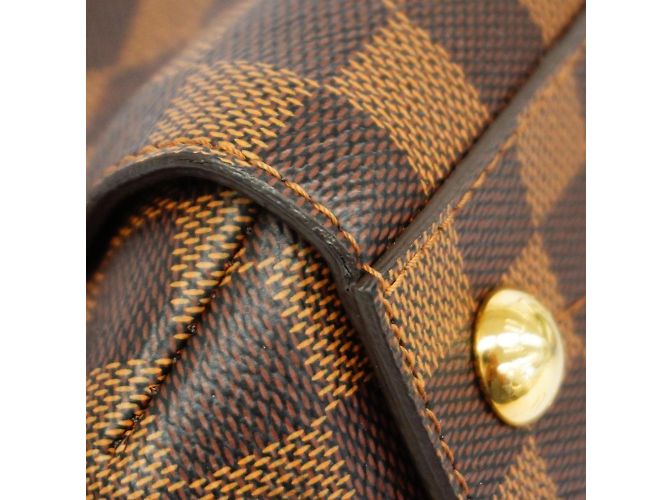 Borsa Louis Vuitton Damier Greenwich N41337 Ebano Damier ebene - vista 11