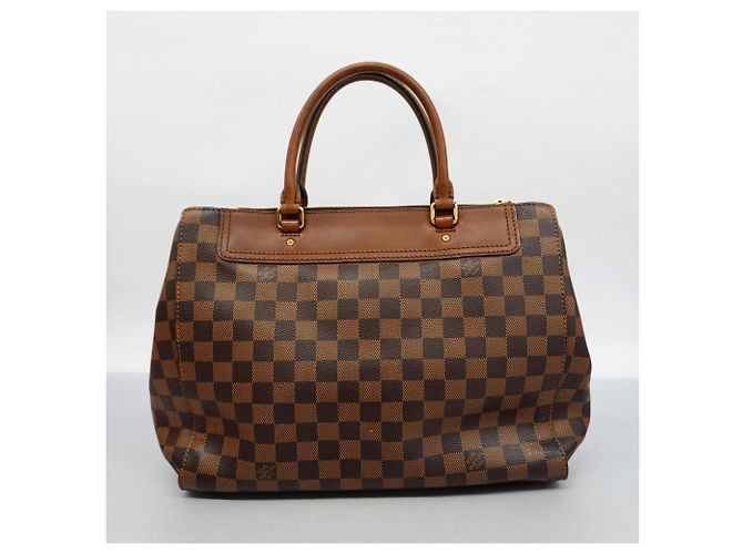 Borsa Louis Vuitton Damier Greenwich N41337 Ebano Damier ebene - vista 15