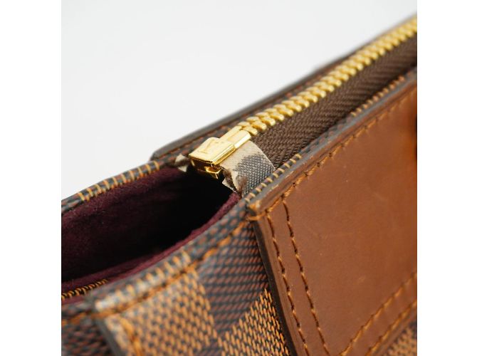 Borsa Louis Vuitton Damier Greenwich N41337 Ebano Damier ebene - vista 9